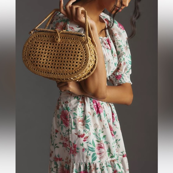 Anthropologie The Somerset puff sleeve maxi dress - Picture 3 of 3